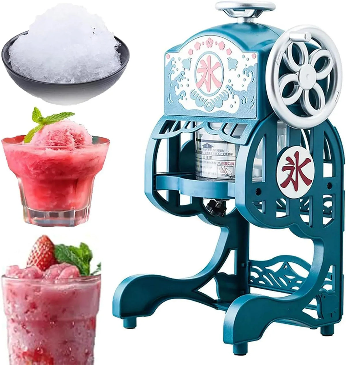 Schneekonemaschine, Automatisch, Eismühle, 220 V, leise, für Fluffiges EIS