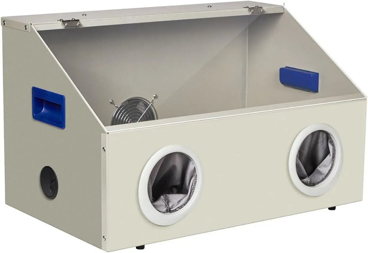 2-Hole Table, Fully Enclosed Grinding Table Polisher Dust Box, Table Polisher Box