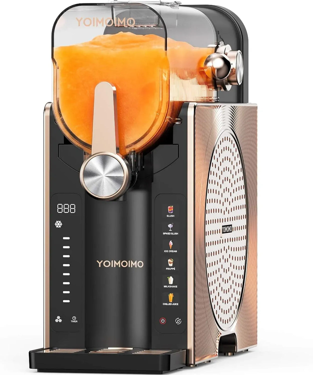 Slushie Maschine, Slush Maschine, Eismaschine, Speiseeismaschine, Slush-Eisbereiter, 2,6 L, für Zuhause 2408