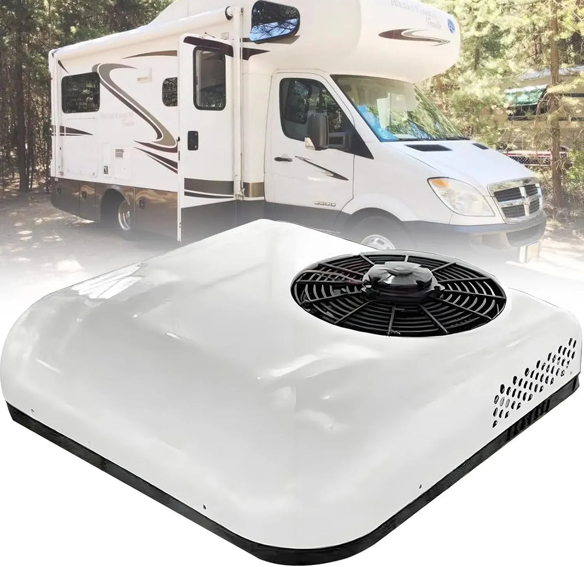 Klimaanlage V/24 White-12V, 2200 W, 12 V, leise, Weiß, Schnelle Kühlung Für LKW