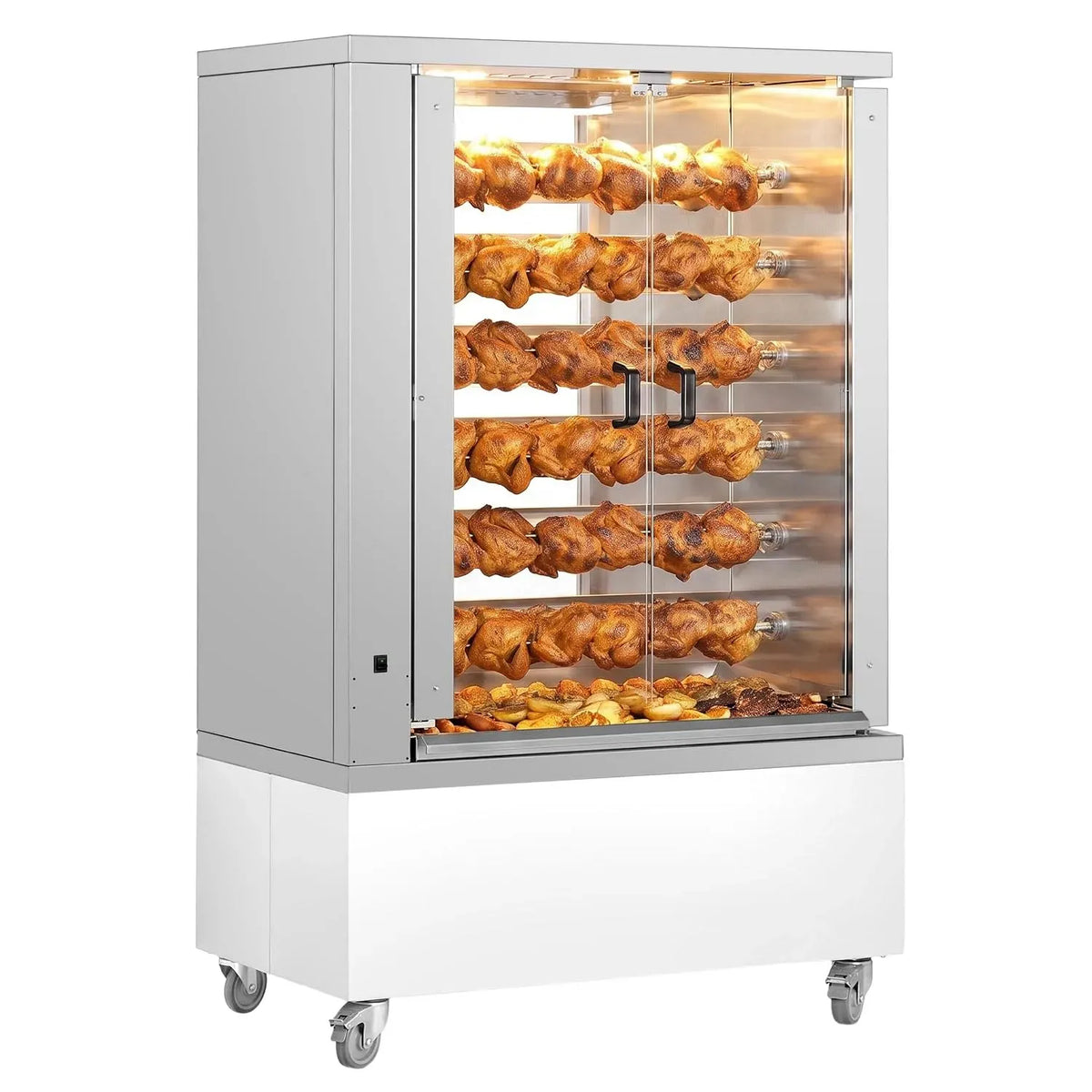 Vertikalgrill, 34,8 kW, Hähnchengrill, GGM, Gas-Hähnchengrill, Gastro Gas-Hähnchengrill 34,8 kW für 36 Hähnchen