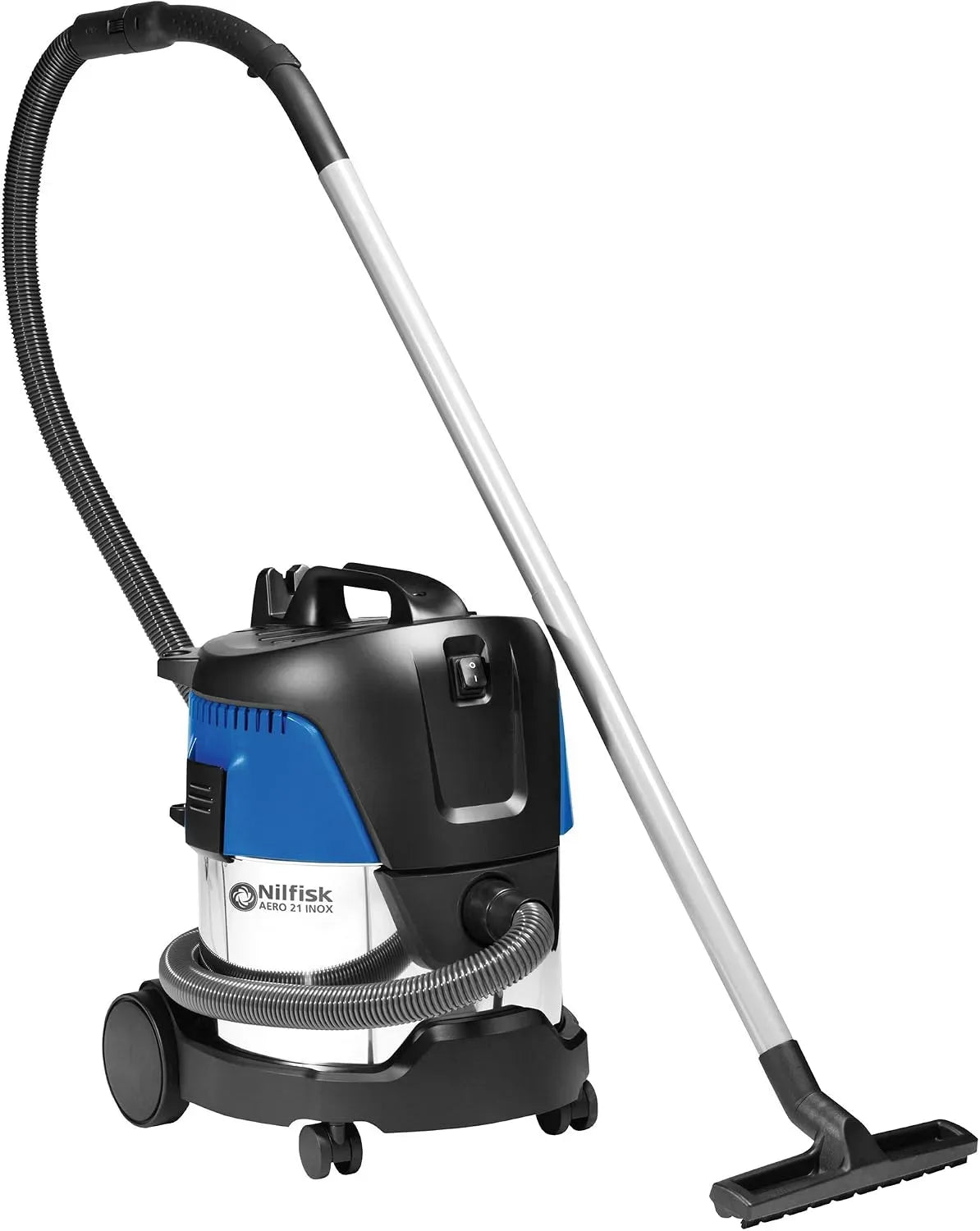 AERO 21 Nass-/Trockensauger, Industriesauger, Behälter, 1250 W, Edelstahl, Blau