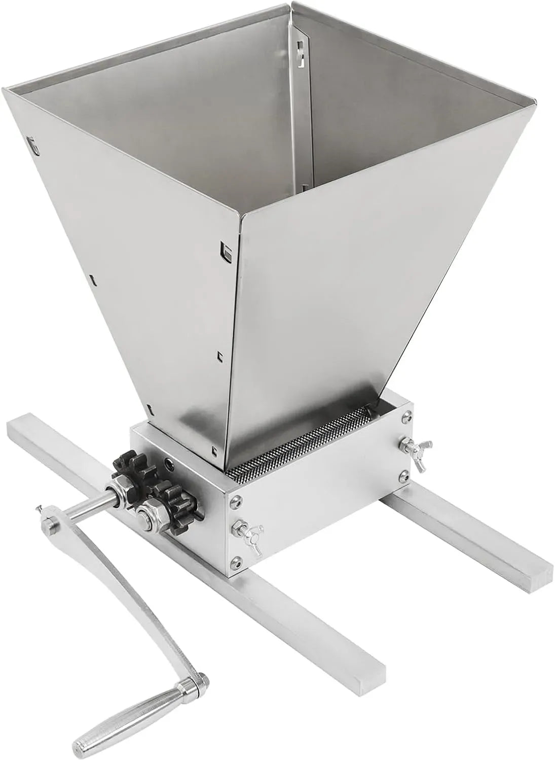 Getreidemühle, 4 L, Kornmühle, Edelstahl, Edelstahl Verstellbare Grainmühle