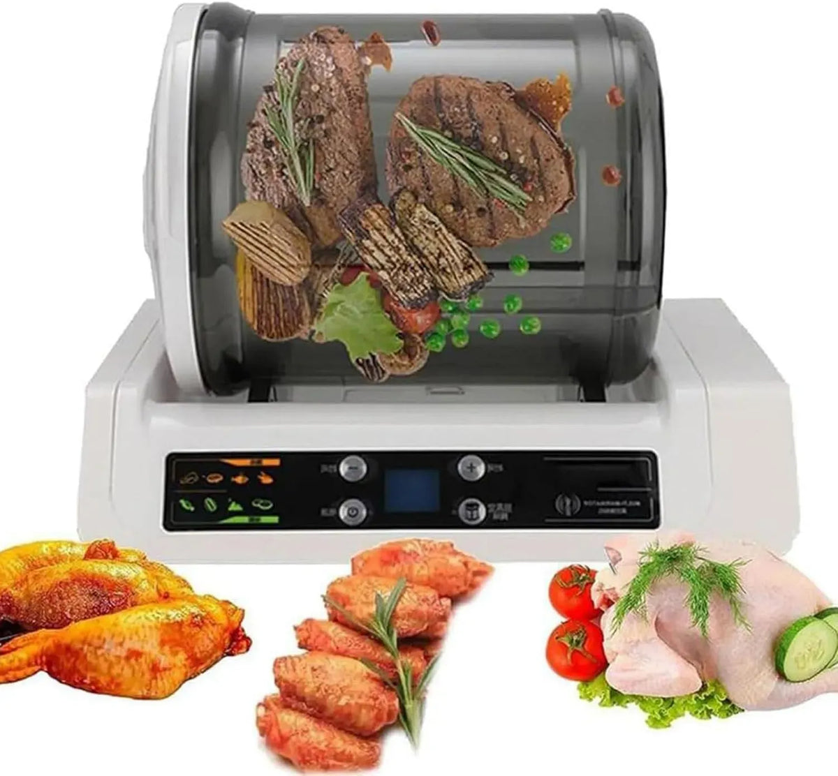 Vakuum-Tumbler-Marinierungsmaschine, 7 L, für Fleisch Und Gemüse