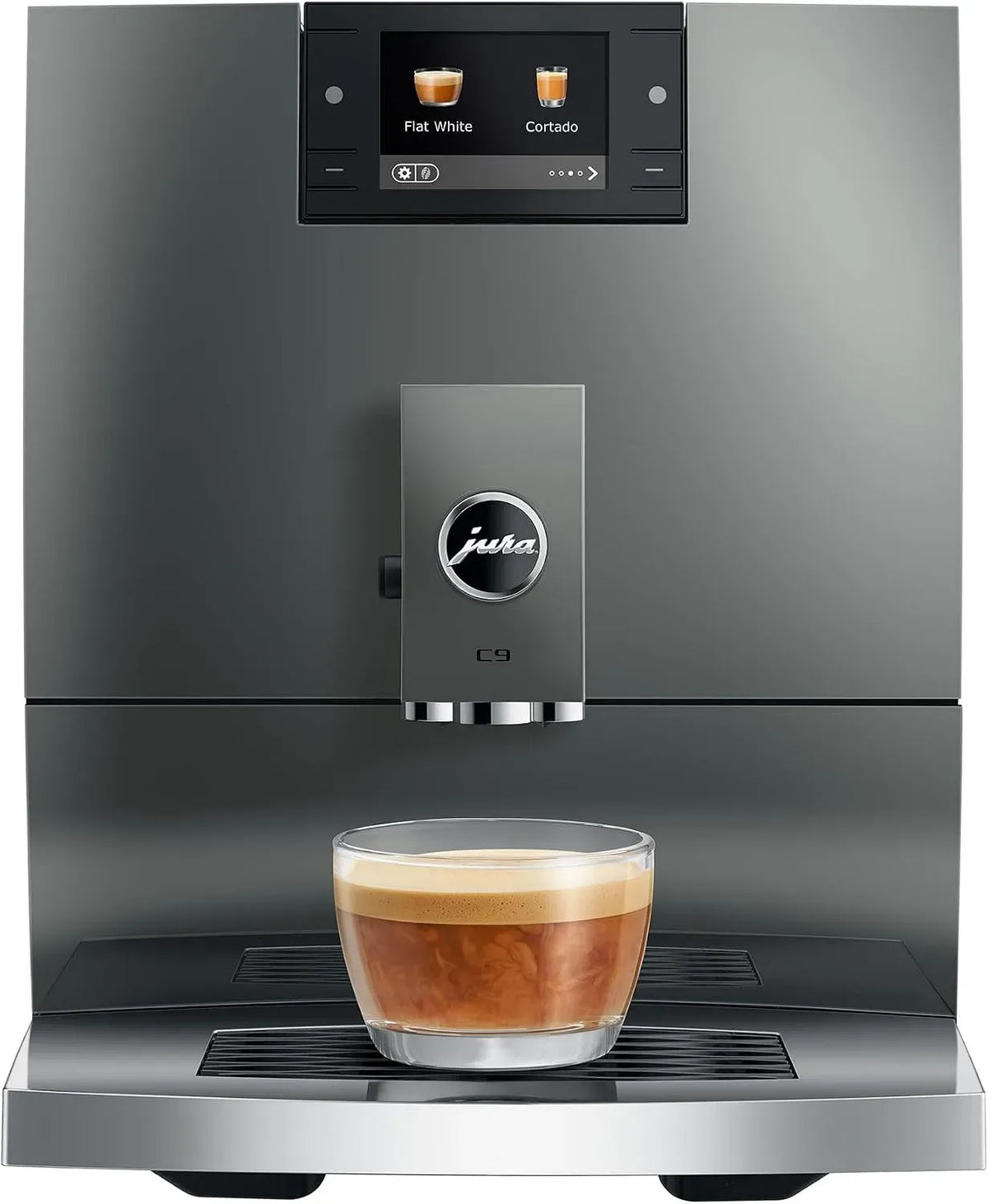 Jura Kaffeevollautomat, Edelstahl, C9 Piano Inox, 15751