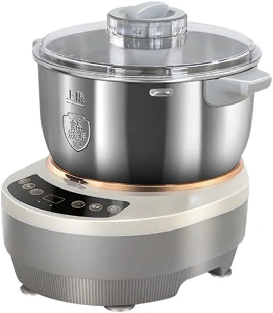 Teigmachermaschine, Teigknetmaschine, 5 L, gewerblich, Edelstahl, für einfache Reinigung
