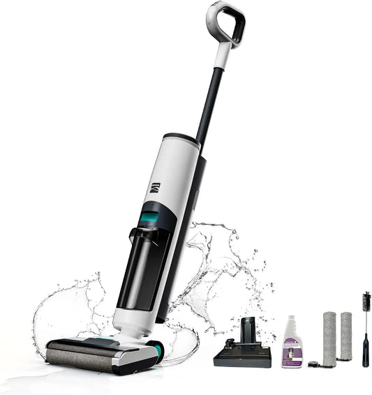 HF5010 3-in-1 Nass-Trockensauger, Hartbodenreiniger, Wischmopp, elektrisches Bodenreinigungsgerät, kabellos, Kenmore