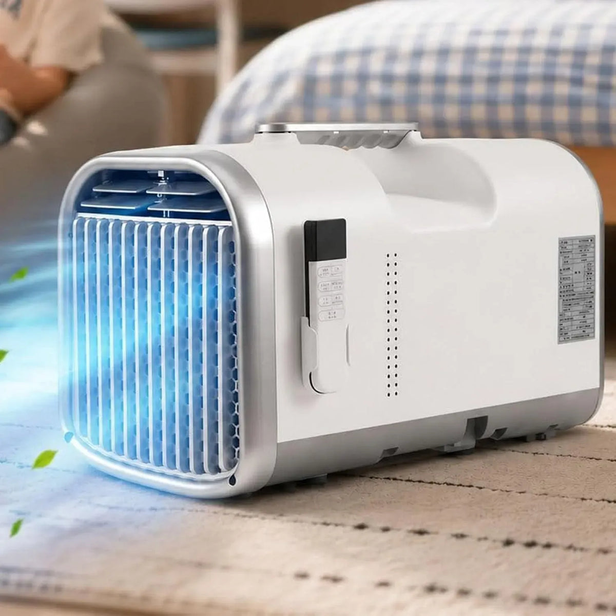 Klimaanlage, 1300 W, tragbar, leise, Camping, Geeignet für LKW Wohnmobil Van Auto, Leiser Betrieb