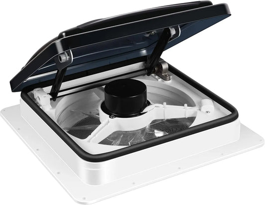 Ventilator, 11 Zoll, Rauchgrau 27,9 cm, wendbar, 6 Geschwindigkeiten