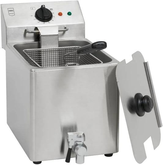 GDF3008 Fritteuse, 8 L, 3250 W, Thermostat, Edelstahl, METRO