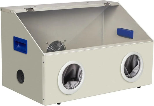 2-Hole Table, Fully Enclosed Grinding Table Polisher Dust Box, Table Polisher Box