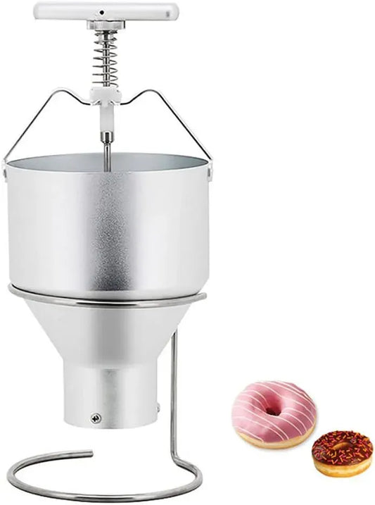 Donutmaschine, 3 L, Donutmaker, Edelstahl, Edelstahlspender mit einstellbarer Breite, 3L Kapazität