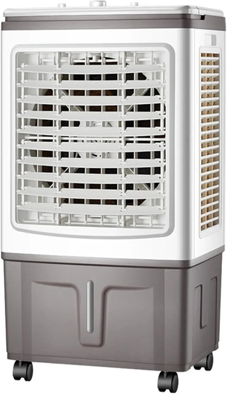 Ventilator, 40 L, tragbar, großer Wassertank, Lüfter mit 40L Wassertank und Turbo-Blättern