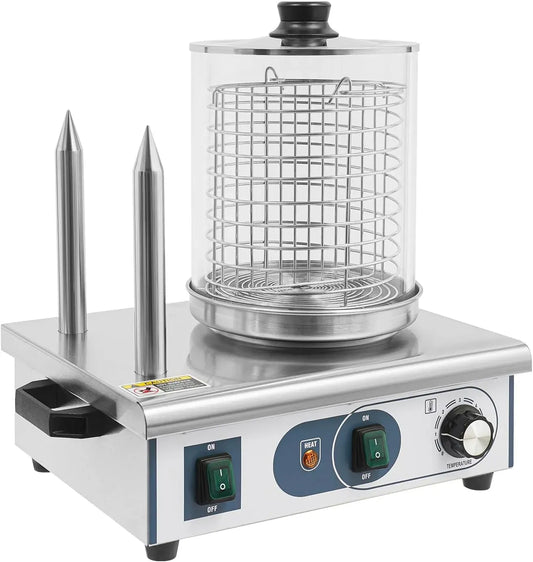 Toaster, 37 × 28,5 × 43,5 cm, 550 W, 50 bis 300 °C, Hot, Restaurant, Foodtruck, Edelstahl, Food Trucks