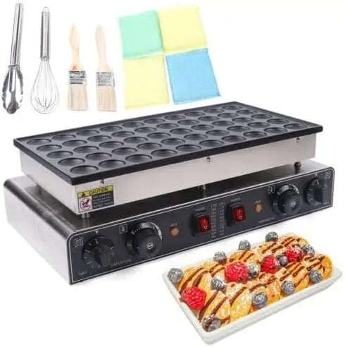 Poffertjes Maker, Pfanne, Mini-Pfannkuchenmaschine, 1700 W