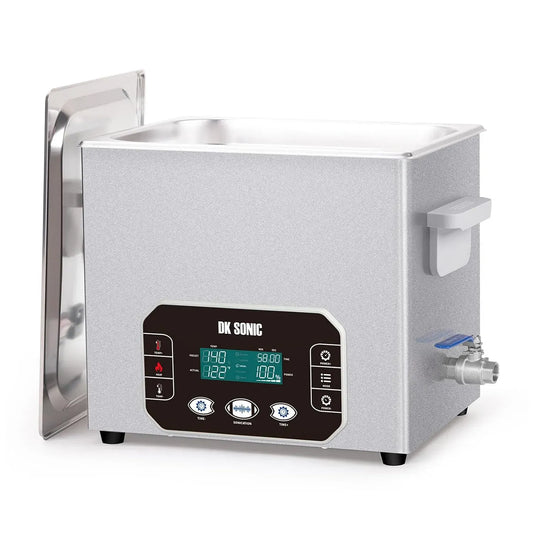 Hochleistungs-Ultraschallreinigungsgerät, Ultraschallreiniger, 10 L, 240 W, Touch-Bedienung, für Motorradmotoren