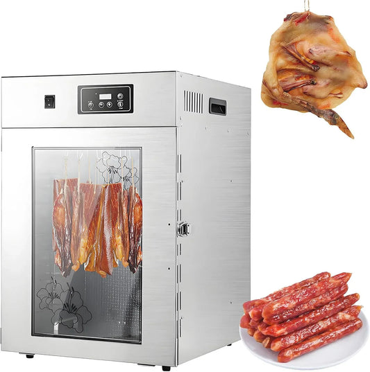 220V-15L Dörrautomat, Lebensmitteltrockner, 15 L, 800 W, 220 V, Edelstahl, für Fleisch