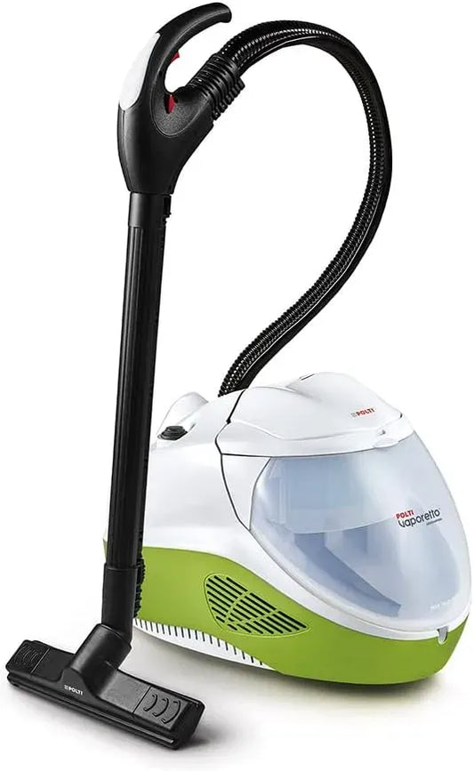 Staubsauger, Polti FAV80_Turbo, Dampf, Weiß, 6 BAR Dampfleistung, Vaporetto Lecoaspira Intelligence, 15 Zubehörteile
