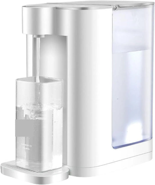 Instant-Heißwasserspender, Wärmeflaschenspender, Heißwasserbereiter, 3 L, Wärmefunktion, Weiß