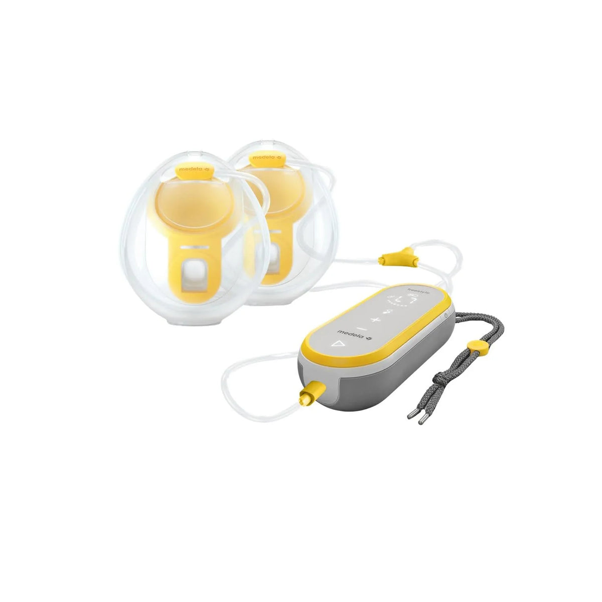 Milchpumpe, elektrische Stillpumpe, tragbar, Verbindbar mit der Medela Family App, Tragbares und diskretes Design