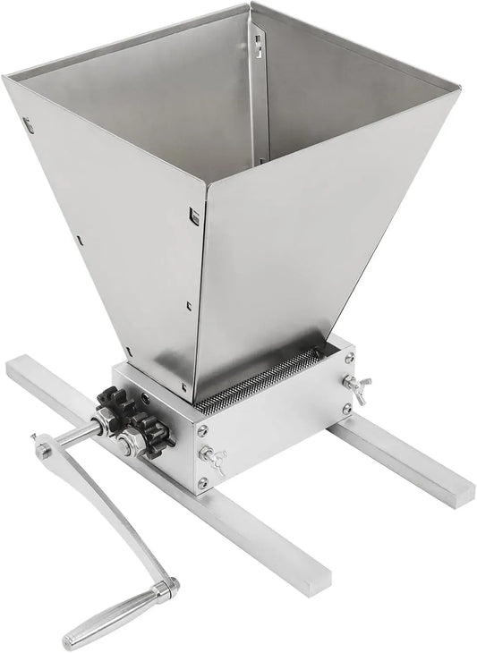 Getreidemühle, 4 L, Kornmühle, Edelstahl, Edelstahl Verstellbare Grainmühle