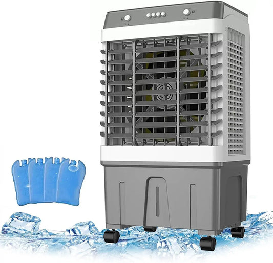Luftkühler, tragbar, Oszillation, großer Wassertank, 120°-Oszillation und großem Wassertank