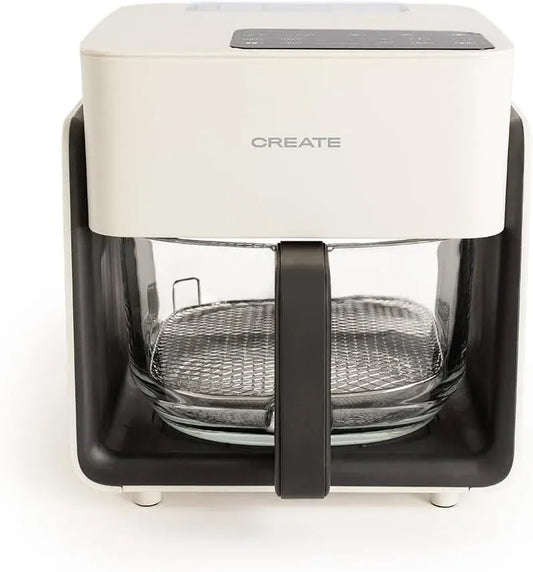 Heißluftfritteuse, 4.2 L, 1300 W, 6 Programme, Dampf, 2 Temperaturzonen