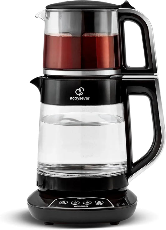 Caysever Maschine, 1700 W, großer Wassertank, Glas