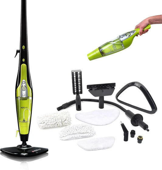 H2O HD Chemiefreier Dampfbesen & Handdampfer 1500W