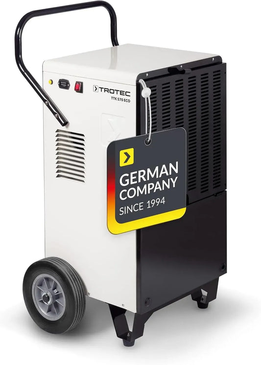 Luftentfeuchter, TROTEC TTK TTK 570, Raumentfeuchter, 570 ECO Luftentfeuchter Leistung 110 L/Tag