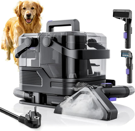 reinigungs maschine, Spot Cleaner, Polsterreiniger, Nasssauger, Teppich- und Polsterreinigungsgerät, 20Kpa, tragbar, Dampf, für Haustier Flecken