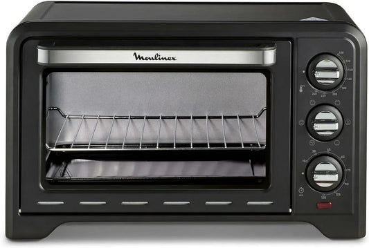 Moulinex Backofen, Schwarz, Ofen zum Backen, Optimo Horno 19 litros Schwarz